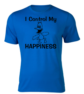 I Control My HAPPINESS Adult Unisex T-Shirt