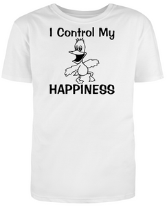 I Control My HAPPINESS Adult Unisex T-Shirt